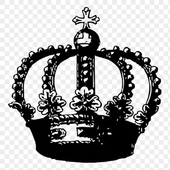 Crown png, vintage clipart, transparent | Free PNG Illustration - rawpixel