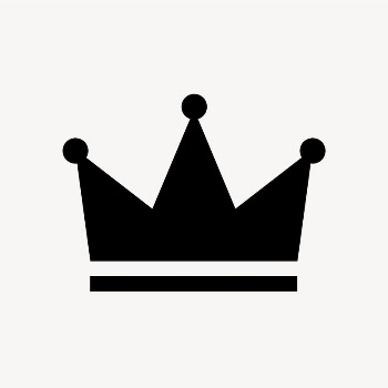 Crown ranking icon, flat graphic | Free Icons - rawpixel