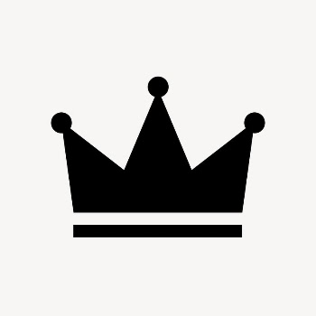 Crown ranking icon, flat graphic | Free Icons - rawpixel