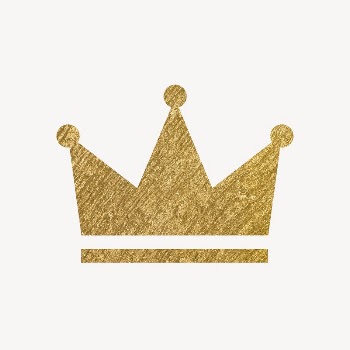 Crown ranking icon, gold illustration | Free Icons - rawpixel