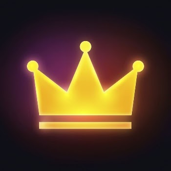 Crown ranking icon, neon glow | Free Icons - rawpixel