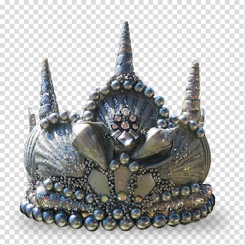 Crown Seashell Mermaid Headpiece Wreath, crown transparent background PNG clipart