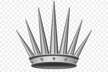 Crown Silver Clip art - Silver Crown Transparent PNG Clip Art Image 