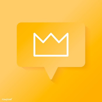 Crown speech bubble | Free stock vector - 586248