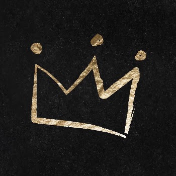 Crown sticker, gold aesthetic illustration | Free Vector Illustration - rawpixel