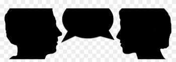 Crucial Conversations In Your Company - Clip Art 2 People Talking