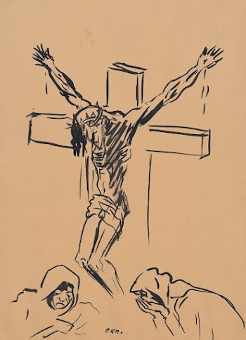 Crucifixion by Arnold Peter Weisz | Free Photo - rawpixel