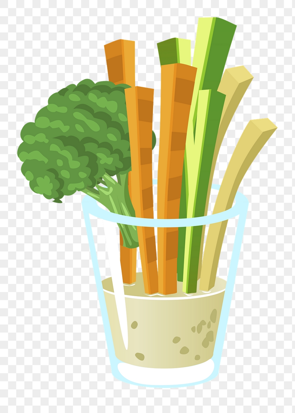 Crudites png sticker, healthy food | Free PNG - rawpixel