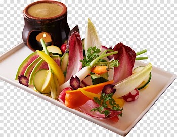 Crudités Italian cuisine Vegetarian cuisine Allegro Bagna càuda, vegetable transparent background PNG clipart