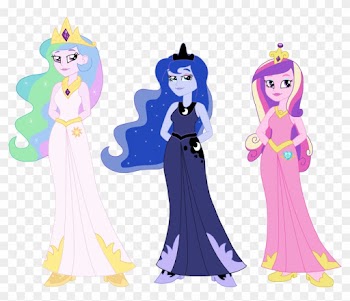Cruelladevil84, Clothes, Dean Cadance, Dress, Equestria - Princess Luna Equestria Girl