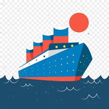 Cruise ship Anything Goes Icon - Vector ship 