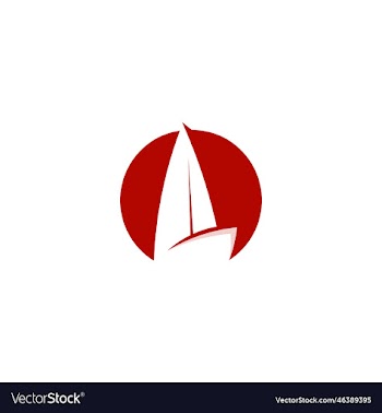 cruise ship logo sea sailing ship logo design