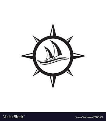 Cruise ship logo template icon vector image
