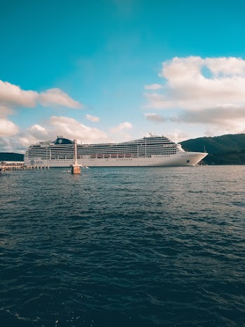 Cruise Ship on Sea