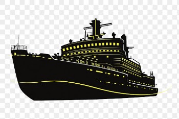 Cruise ship png silhouette, vehicle | Free PNG - rawpixel