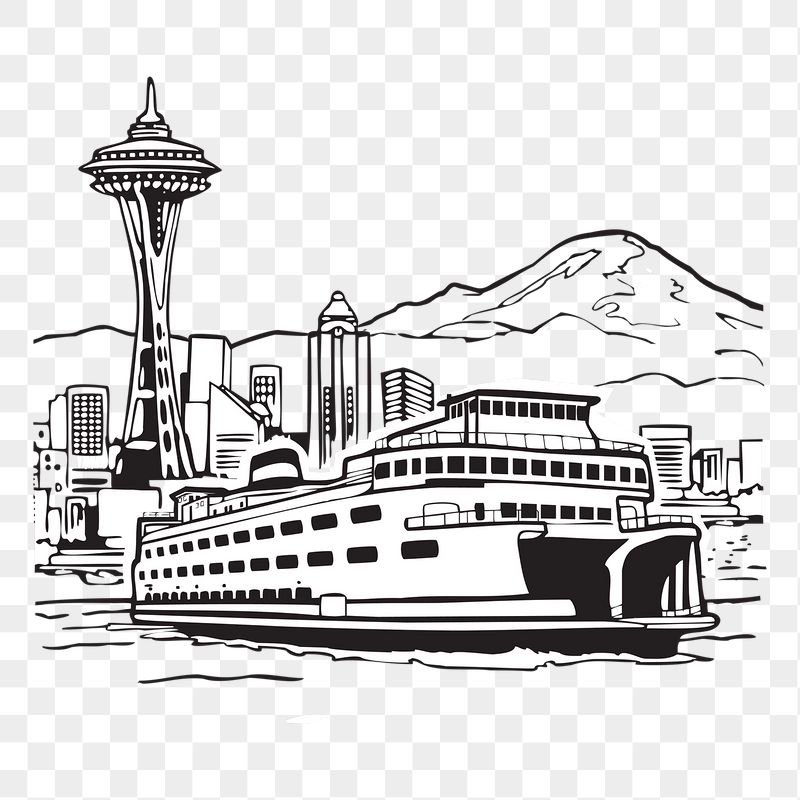 Cruise ship png sticker illustration, | Free PNG - rawpixel