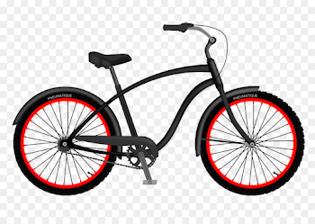 Cruiser bicycle Clip art - bycicle png download - 1969*1392 - Free ...
