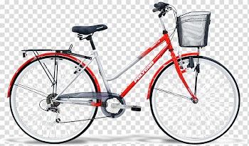 Cruiser bicycle Step-through frame Cycling Retro style, Bicycle transparent background PNG clipart