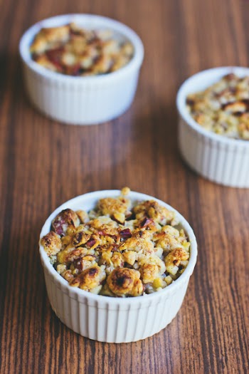Crumble creme brulee