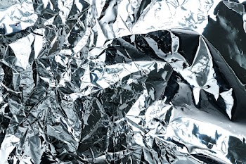Crumpled aluminum foil textured background | Free  photo - 2317560