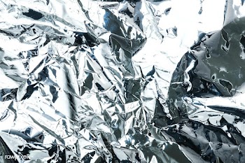 Crumpled aluminum foil textured background | Free  photo - 2319291