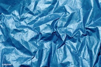 Crumpled blue paper textured background | Free  illustration - 2340091
