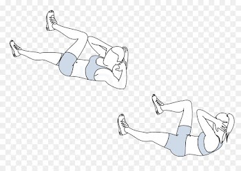Crunch Abdominal exercise Rectus abdominis muscle Fitness Centre - crunches streamer 