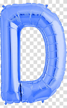 Cry Baby, blue D balloon transparent background PNG clipart