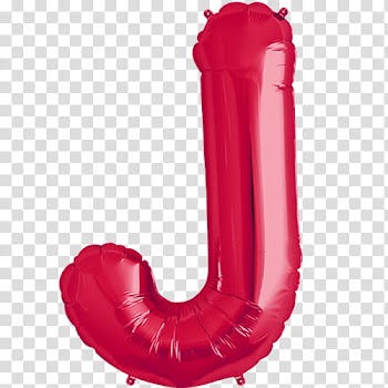 Cryba, pink J balloon illustration transparent background PNG clipart