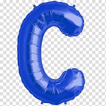 Cryba, purple C party balloons transparent background PNG clipart