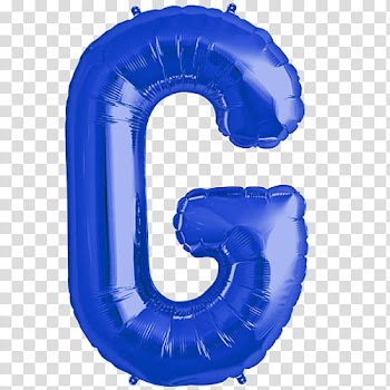 Cryba, purple G party balloon transparent background PNG clipart