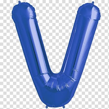 Cryba, purple V balloon decoration transparent background PNG clipart