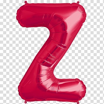 Cryba, red Z balloon transparent background PNG clipart