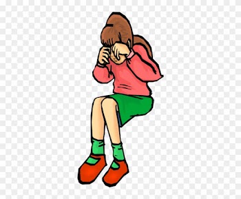 Crying Kid Clipart - Clipart Of Crying Girl