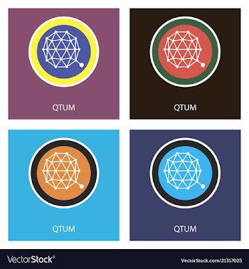 Crypto coin icon on isolated white background vector image