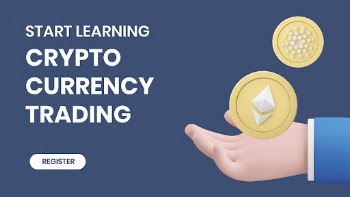 Crypto currency trading template, 3D | Free Vector Template - rawpixel