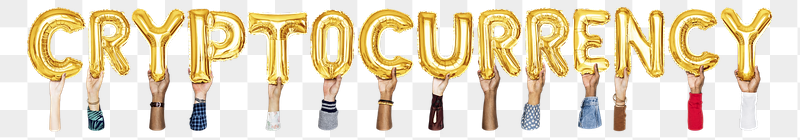 Cryptocurrency word png, hands holding | Free PNG - rawpixel