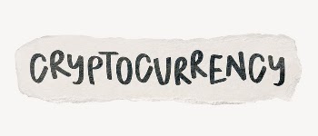 Cryptocurrency word, ripped paper typography | Free PSD - rawpixel