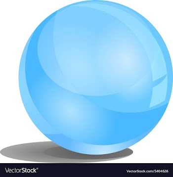 Crystal ball icons vector image