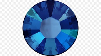 Crystal, Swarovski Ag, Rhinestone, Blue, Cobalt Blue PNG