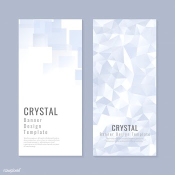 Crystal textured background collection | Free stock vector - 558752