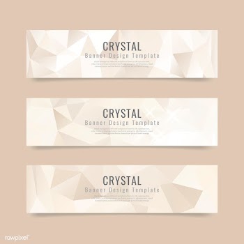 Crystal textured background collection | Free stock vector - 558780