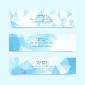 Crystal textured background collection | Free stock vector - 558782