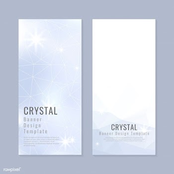 Crystal textured background collection | Free stock vector - 558794