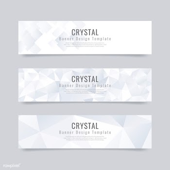 Crystal textured background collection | Free stock vector - 558796