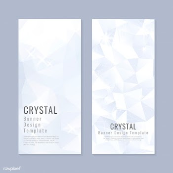 Crystal textured background collection | Free stock vector - 558797