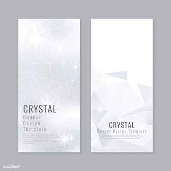Crystal textured background collection | Free stock vector - 558809