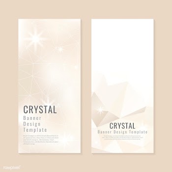 Crystal textured background collection | Free stock vector - 558813
