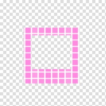 CUADROS PARA TEXTURAS, pink and white frame art illustration transparent background PNG clipart