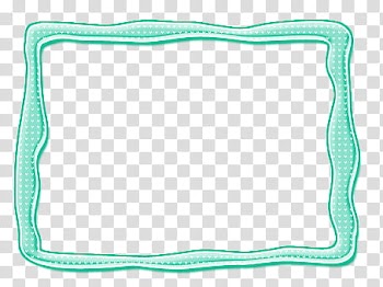 Cuadros para texturas, teal frame transparent background PNG clipart